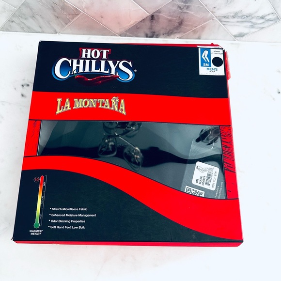 NWT HOT CHILLYS MICROFLEECE FLY BOTTOMS BODY FIT BASE LAYER - Picture 6 of 8